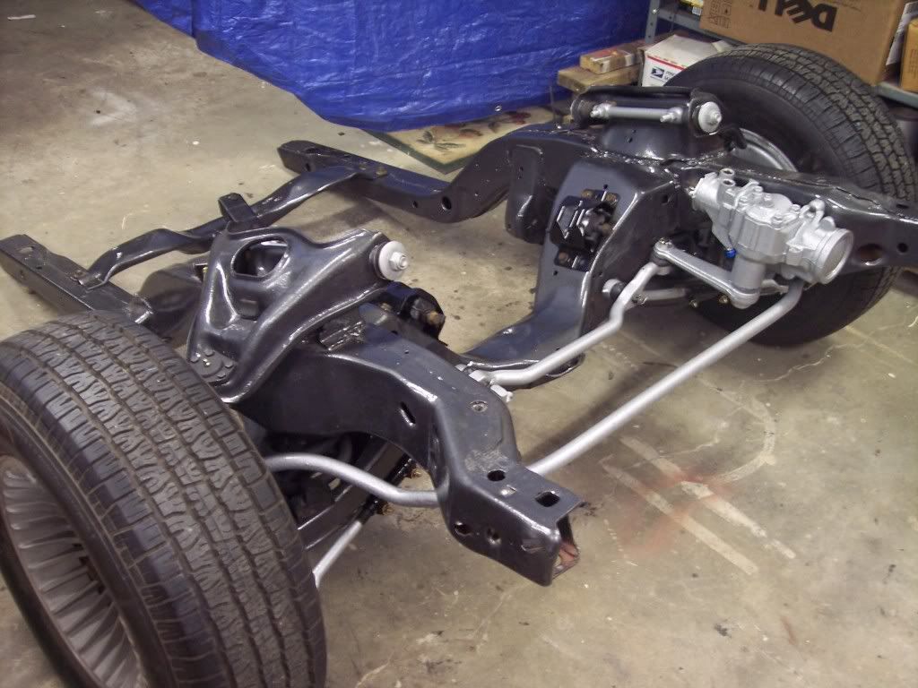 Painting subframe body color